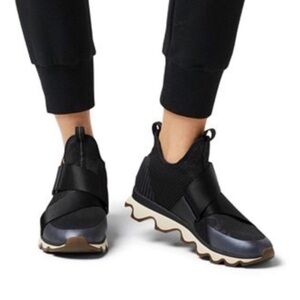 Sorel Shoes Kinetic Sneaker Trainer Casual Active Gorpcore Sporty Black 7